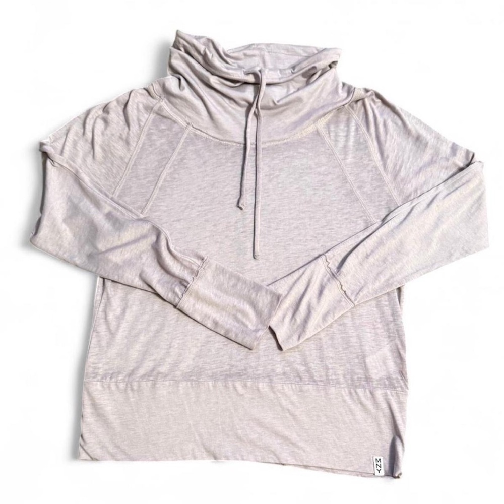 Light purple Lightweight Cowl Neck Pullover. Small